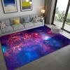 Alfombra Universo Planeta Visión 3D Transfronteriza Amazon Alfombra Sala de Estar Alfombra Sofá Mesa de Centro Alfombra Dormitorio Mesita de Noche Mancha