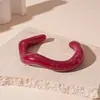 Pulsera de Acrílico Geométrica de Colores Transfronteriza Europea y Americana 2025 Nueva Pulsera Sencilla Versátil Pulsera de Personalidad de Nicho