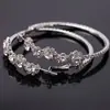 Joyería versión coreana del puesto de suministro pendientes de diamante lindos moda coreana retro exagerado joyería para orejas al por mayor E062
