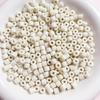 Cuentas Sueltas Acrílicas Cilíndricas de Color Sólido de 6 mm Material para Cadena de Teléfono Móvil Pulsera Accesorios de Joyería