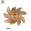 Máquina de slotting de parede de concreto sem poeira para instalação de água e eletricidade, lâmina de serra de 20mm25mm35mm, cabeça de corte com 12 dentes