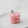 Velas Pequeñas de Cumpleaños con Forma de Cubo Mágico, Regalos sin Humo de Aromaterapia, Souvenirs Creativos Hechos a Mano, Souvenirs de Cumpleaños Perfumados