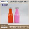 Famosa na Internet Tampa de Alumínio Garrafa de Vinho Pet 350ml Garrafa de Bebida Garrafa de Queijo Morango Garrafa de Urso Elegante Garrafa de Vidro para Vinho de Frutas Líquido
