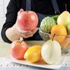 Juguete de frutas y verduras falsas de plástico, manzana, mango, plátano de Sydney, modelo de adornos, juego de accesorios para fotos de comida