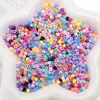 Tubo de acrílico de cor sólida 4mm, contas soltas, material para pulseira, colar, joias artesanais DIY criativas, acessórios