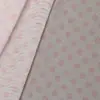 Tecido de Malha Rosa com Estampa de Bolinhas Rosa de Quatro Vias Tecido de Malha Rosa Roupa Infantil Roupa de Meninas Material de Tecido de Malha