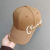 Gorra de béisbol de diseñador, versátil, romántica, informal, con cara pequeña, personalidad, moda para parejas, hombres y mujeres.