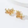 Aretes de Terciopelo Rojo para el Año del Caballo 2026, Aretes para Mujer Estilo Hong Kong, Sensación Elegante y de Alta Gama, Accesorios de Oreja para Año Nuevo