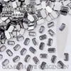 4*6mm Fundo Plano Mahjong Famoso na Internet Série Deslumbrante Vidro de Cristal Irregular Pedras Strass para Unhas Decorações de Unhas Usáveis Atacado