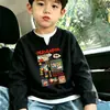 Camiseta Pulôver Masculina de Waffle com Manga Longa, Estilo Novo Primavera/Outono 2026, Legal, Falso Duas Peças, Base