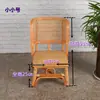 Silla de Ratán Natural, Silla Pequeña de Ratán para Adultos, Silla Infantil, Silla de Ocio para Personas Mayores, Silla con Respaldo Suave para el Hogar, Restaurante y Tienda de Música Folclórica