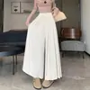 Nuevos pantalones largos casuales de pierna ancha, ajustados a la cintura, holgados, adelgazantes, para primavera y otoño