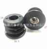 Fabricante de Dongguan M8-25.4mm Tapón de Tuerca Redonda Tapón de Tubería Ajustable con Tapón de Tubería Roscado