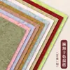 Papel de cartulina suave de color batik, papel creativo semi-cocido, mesa de exhibición para caligrafía, montaje, papel espejo, fabricante, venta al por mayor, tamaño 15*15