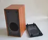 Caja vacía para altavoz DIY Caja de subwoofer de madera Carcasa de altavoz de madera Borde Accesorios para altavoz 2 pulgadas