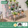 Suporte de Flores de Aço Inoxidável Suporte de Armazenamento para Suculentas Escada de Chão Multi-Camada Sala de Estar Suporte de Exibição de Plantas Verdes Suporte de Vasos de Flores para Exterior