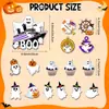 Adesivos de Carro para Cruzeiro de Halloween Adesivos Magnéticos Adesivos Decorativos de Desenho Animado Adesivos de Festa Adesivos de Feriado Adesivos de Festa para Geladeira