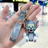 Lindo llavero de Sanrio con colgante de muñeco de dibujos animados para coche, accesorios para bolso, adornos colgantes, pequeño regalo al por mayor