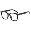 Nuevas Gafas Anti Luz Azul para Hombres y Mujeres, Estilo Popular, Marco Grande Versátil, Se Pueden Adaptar Lentes Graduados, Marcos Modernos al Por Mayor