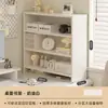 Estante de livros para uso doméstico, prateleira de armazenamento, estante de exposição aberta, pequena estante de mesa autoportante, prateleira de armazenamento simples, prateleira de armazenamento multicamadas