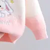 Suéter Infantil con Cuello Engrosado, Nuevo Estilo Otoño e Invierno 2026, Prendas de Punto para Niñas