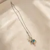 Nuevo Estilo Doce Signos del Zodíaco Brocado Imitación Dinastía Song Estilo Chino Nuevo Collar Cadena para Suéter Versátil Estilo Nacional Regalo para Amigos Accesorio Colgante
