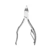 Marca Cortaúñas Cortaúñas Cortaúñas Cuchillo para Pedicura Punto de Ángulo Incrustado Boca Dura Clip Gancho Pinzas de Boca de Águila Set de Manicura