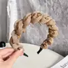Diadema de lunares negros para mujer, nuevo modelo 2026, diadema de corona alta con peine dentado, pinza para el cabello antideslizante para uso diario
