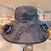 Chapéu de Sol Masculino Recarregável Chapéu de Aventura Chapéu de Pescador Pronto para Uso Alta Durabilidade Proteção Solar Silencioso Transfronteiriço