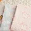 [Gatinho Nuvem Gentil] Calendário Coreano de 20 Contagens Algodão Liso Riscado Roupas Infantis Bolsas de Sofá para Animais de Estimação Feitas à Mão