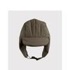 Sombrero piloto acolchado de plumón estilo Lei Feng de Corea del Sur, para mujer, invierno, equitación, esquí, cortavientos, engrosado, cálido, orejeras, puntera