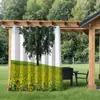 Cortinas y Mosquiteros Impermeables para Exteriores de Comercio Exterior Transfronterizo, Toldo y Protección Solar Moderno para Cenador Transfronterizo Serie Bosque