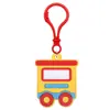 Pvc Trem Pequeno Fecho Lagosta Fivela Plástica Decoração de Festa Transfronteiriço Destacável Chave Pingente de Mochila Série Trem