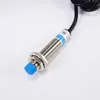 Interruptor de Proximidad M12 LJ12A3-4-Z/BX CC NPN de Tres Cables Normalmente Abierto 12V-24V Sensor de Detección Metálica