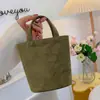 Bolso de Mano de Gran Capacidad de Nicho para Estudiantes Universitarios Casual Nuevo Estilo 2026 Bolso Cubo Simple Personalizado Elegante para Estudiantes