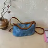 2026 Verano Nuevo Estilo Gama Alta Nicho Simple Moda Bolso de Hombro de Mezclilla para Mujer Estilo Coreano Versátil Bolso Cruzado para Viajes Diarios