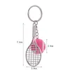 Nuevo llavero de bádminton y tenis, colgante para bolso de coche, llavero deportivo de recuerdo.