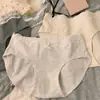 Ropa interior de algodón para bebé de 10 A, algodón, encaje para mujer, algodón antibacteriano, entrepierna extendida, otoño e invierno, cintura media, calzones sexys