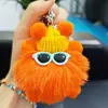 Nuevo Colgante Llavero de Coche de Felpa Imitación Briqueta, Decoración de Muñeca Linda para Mochila, Regalo al por Mayor para Eventos de Empresa