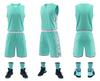 Traje de Uniforme de Baloncesto para Hombre Estudiante Universitario Campus Verano Juego Entrenamiento Deportivo Chaleco Uniforme de Equipo Compra Grupal Número Impreso
