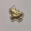 Colgante de Pony Dorado Año del Caballo 2026 Oro Puro 999 Llavero de Riqueza Instantánea Colgante para Bolso Teléfono Artículo Promocional