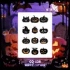 Pegatinas de tatuaje de Halloween con múltiples diseños al por mayor: calabaza, fantasma, araña, calavera, varias cicatrices sangrientas, heridas falsas