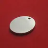 Joias de Aço Inoxidável Acessórios para Joias Semi-Acabados DIY Mini Placa Luminosa Pingente Cruz Timão Formato Rosto Sorridente