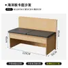 Silla de Mesa Oceánica Estilo Retro Cafetería Tienda de Té con Leche Silla Tienda de Agua de Azúcar Sushi Panadería Cabina de Pared Sofá