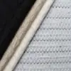 Yuchang Plus Veludo Fio de Pena Renda Tecida Padrão Floral Recortado Ondulado Tecido para Vestido Acessórios Fabricante Atacado