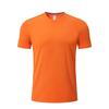 Camiseta de secado rápido, mono de verano de manga corta, cuello redondo, para actividades al aire libre, fitness, deportes, grupo, polo Lel, lámina metálica.