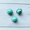 Campana de Metal Pintada de Colores de 18 mm para Collar de Mascota, Campana para Decoración Colgante Hecha a Mano para Bricolaje, Campana de Decoración Navideña