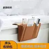 Bolsa de fieltro caliente de Amazon bolsa de almacenamiento de fieltro para mesita de noche bolsa colgante de almacenamiento para mesita de noche se puede agregar bolsa de fieltro con logo