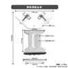 Fabricante polea de cable con anillo de ángulo de 40 polea de remolque rueda con rodamiento cable de remolque polea para azulejos