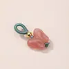 Fonte de Sal Natural Ágata Escultura Acessórios Estilo Corda Trançada Feito à Mão DIY Pulseira Pingente Acessórios Atacado